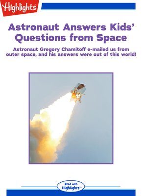 cover image of Astronaut Answers Kids' Questions from Space